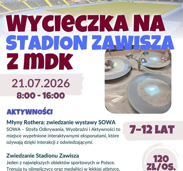 Wakacyjne zajęcia z MDK – kreatywnie i aktywnie w lipcu i sierpniu