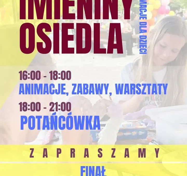 Finał Imienin Osiedla w Wągrowcu – ostatnia potańcówka lata