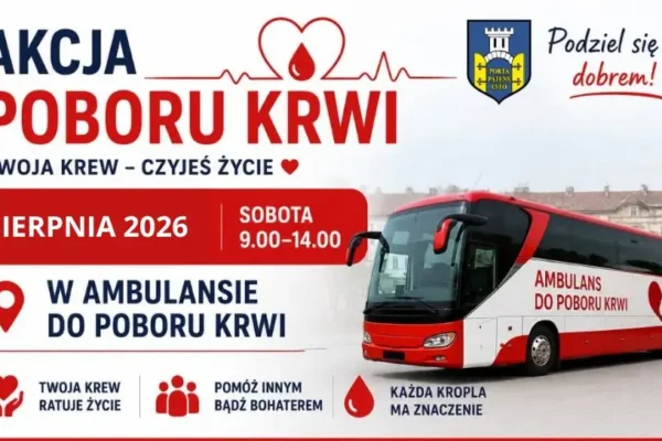 Jutro w Gołańczy akcja poboru krwi – przyjedzie ambulans