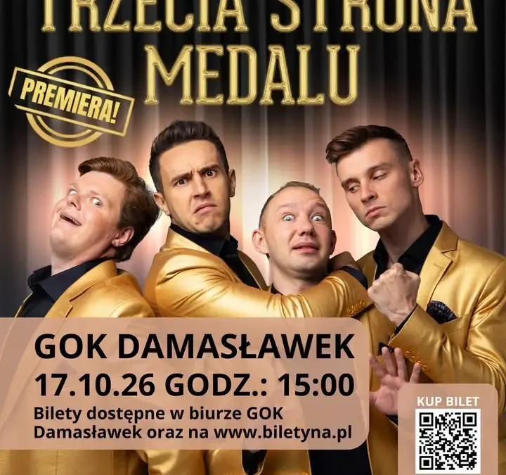 Kabaret Trzecia Strona Medalu z premierą w Damasławku już w październiku