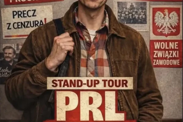 Stand-up Arasa Piaszczyńskiego w Damasławku – „PRL – Pocisk Rzucany Ludziom”