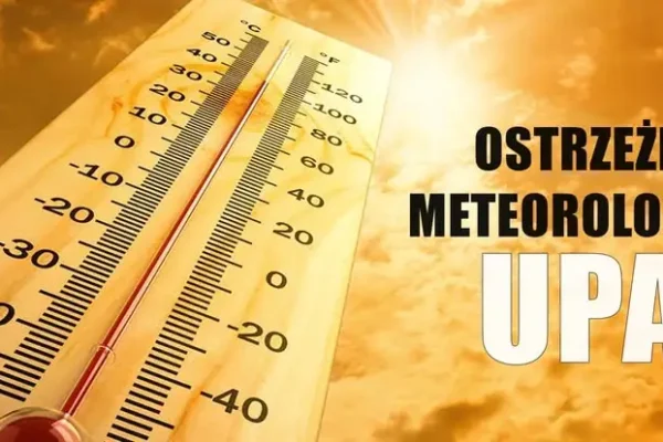 Ostrzeżenie IMGW: 2. stopień upałów dla powiatu wągrowieckiego