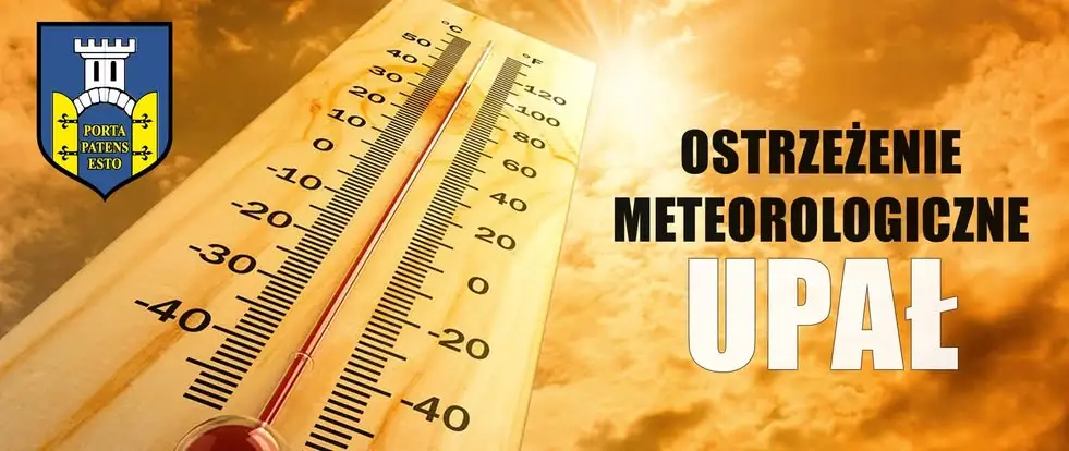 Ostrzeżenie IMGW: 2. stopień upałów dla powiatu wągrowieckiego