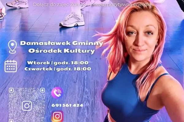 Zumba Fitness w Damasławku – dołącz do tanecznych zajęć!