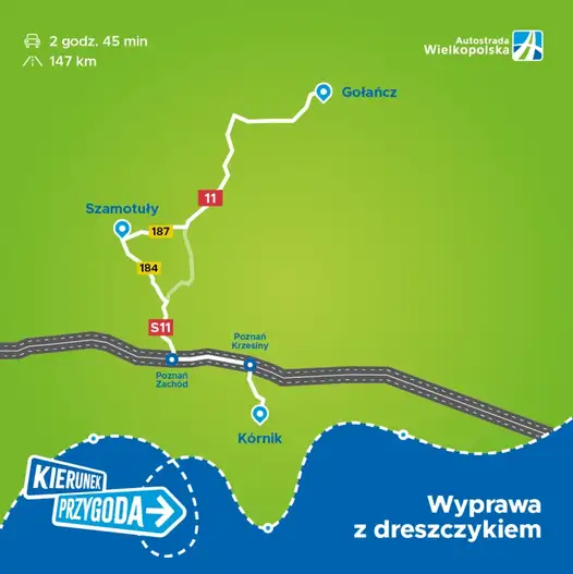 Autostrada Wielkopolska poleca Zamek Pałuków w Gołańczy – wyprawa z dreszczykiem