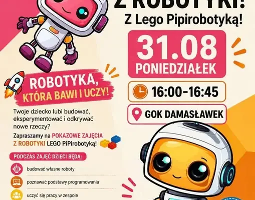 Nowy sezon zajęć w GOK Damasławek – od robotyki po zumbę