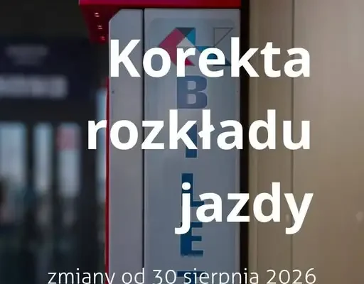 Korekta rozkładu jazdy PKP od 30 sierpnia: nowe połączenia i zmiany na linii 356