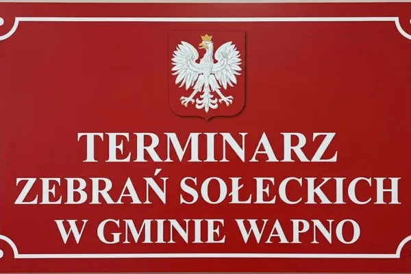 Gmina Wapno: rusza cykl zebrań sołeckich – mieszkańcy zdecydują o funduszu sołeckim na 2027 rok