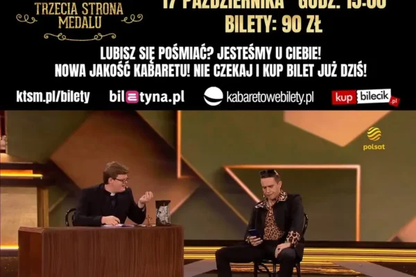 Kabaret Trzecia Strona Medalu wystąpi w Damasławku 17 października