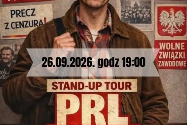 GOK Damasławek: promocja na stand-up Arasa Piaszczyńskiego – 4 bilety za 100 zł