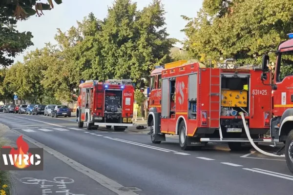 Pożar mieszkania w Wągrowcu – szybka akcja strażaków