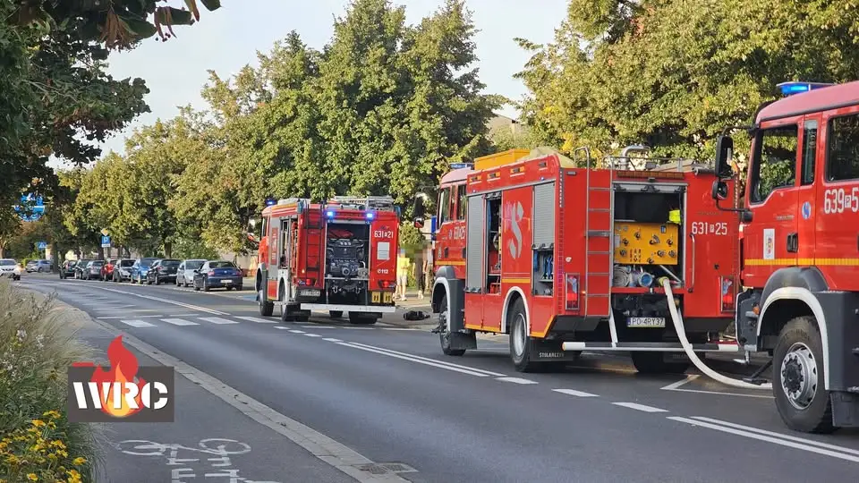 Pożar mieszkania w Wągrowcu – szybka akcja strażaków