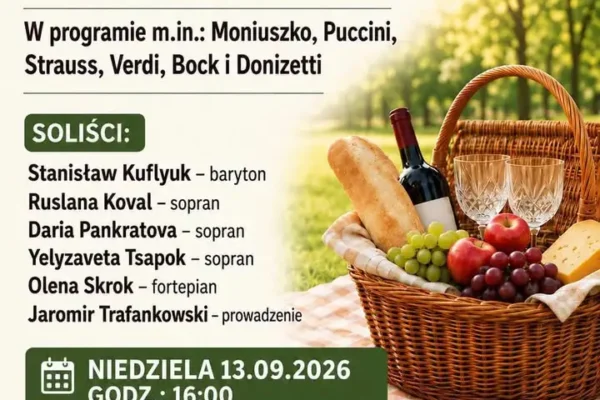 Piknik Operowy w Damasławku – dziś o 16:00 w sali GOK