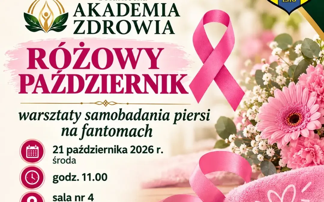Gołaniecka Akademia Zdrowia zaprasza na warsztaty samobadania piersi