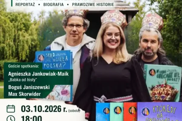 „Historie, które musisz poznać” – spotkanie literackie w Wągrowcu