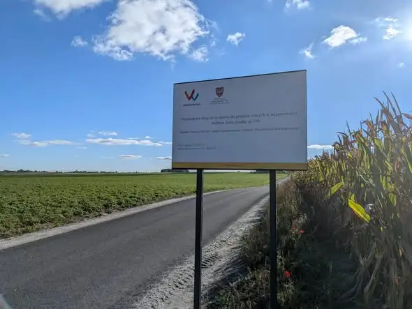 Srebrna Góra: nowa droga asfaltowa do pól już gotowa