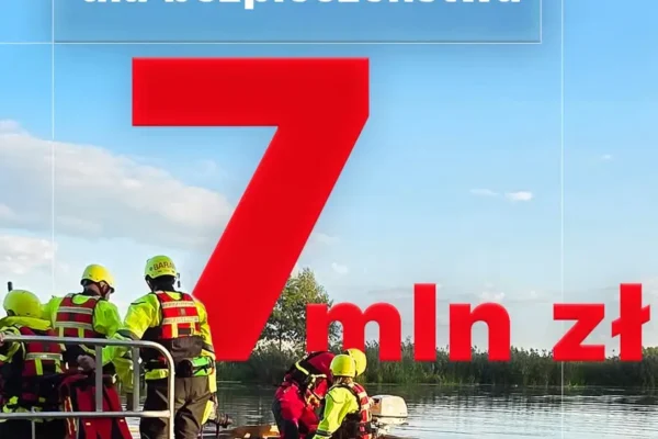 7 mln zł od Fundacji ORLEN na wsparcie lokalnych służb ratowniczych – trwa nabór wniosków
