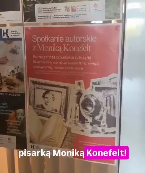 Spotkanie z autorką Moniką Konefelt w Wągrowcu — sobota pełna słów i inspiracji