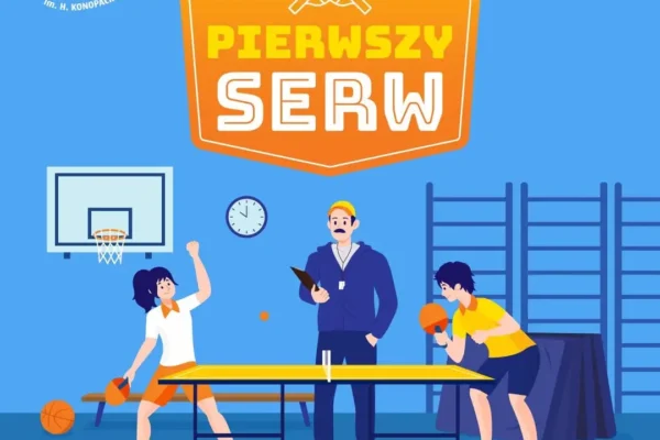 „Pierwszy Serw” – nowy program Fundacji LOTTO wspiera tenis stołowy w szkołach