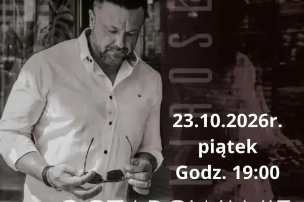Koncert „Oczarowanie” Mirosława Niewiadomskiego w GOK Damasławek – już dziś!