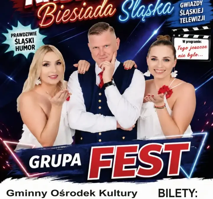 Kabaretowa Biesiada Śląska w Damasławku – Grupa FEST wystąpi 14 listopada