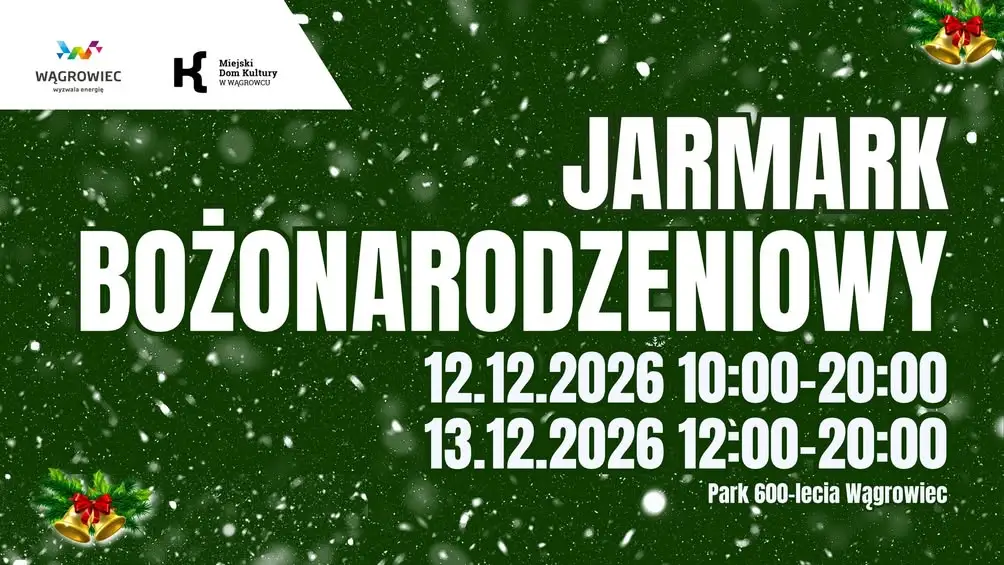 Jarmark Bożonarodzeniowy w Wągrowcu: trwa nabór wystawców