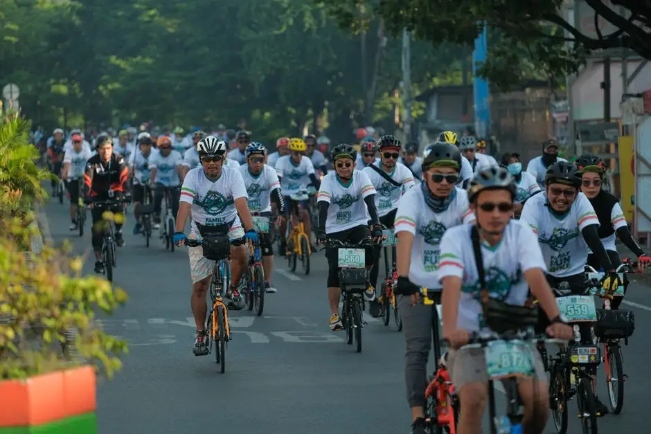 Ponad 70 rowerzystów na rodzinnym rajdzie w gminie Skoki