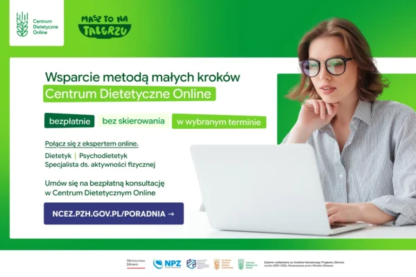 Bezpłatne porady dietetyczne online – zrób coś dla zdrowia bez wychodzenia z domu